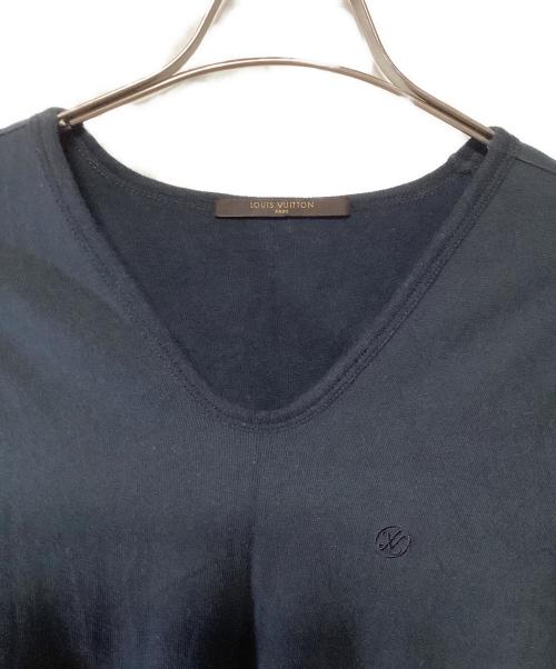 LOUIS VUITTON（ルイ ヴィトン）LOUIS VUITTON (ルイ ヴィトン) 長袖カットソー ネイビー サイズ:Sの古着・服飾アイテム