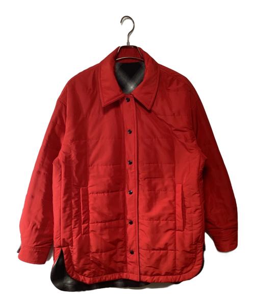 Calvin Klein Jeans（カルバンクラインジーンズ）Calvin Klein Jeans (カルバンクラインジーンズ) リバーシブルジャケット ブラック×ホワイト×レッド サイズ:Lの古着・服飾アイテム