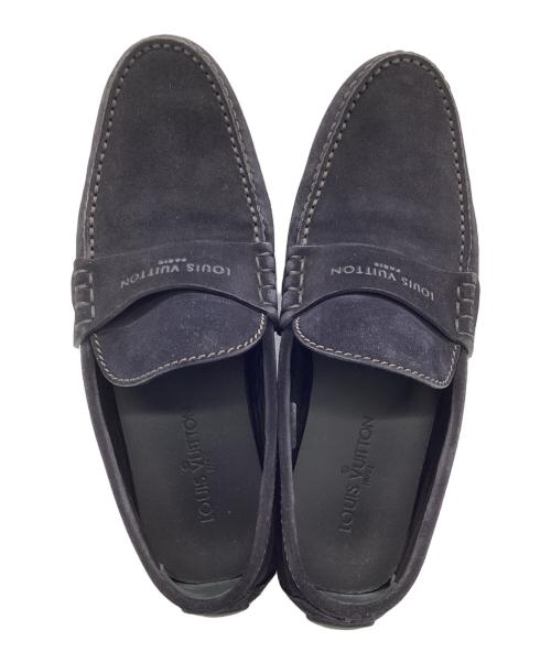 LOUIS VUITTON（ルイ ヴィトン）LOUIS VUITTON (ルイ ヴィトン) ドライビングシューズ ネイビー サイズ:6 1/2の古着・服飾アイテム