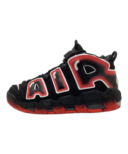 NIKE（ナイキ）NIKE (ナイキ) Nike Air More Uptempo '96 ブラック×レッド サイズ:27の古着・服飾アイテム