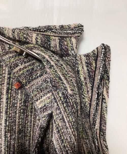 missoni（ミッソーニ）missoni (ミッソーニ) ニットジャケット マルチカラー サイズ:42の古着・服飾アイテム