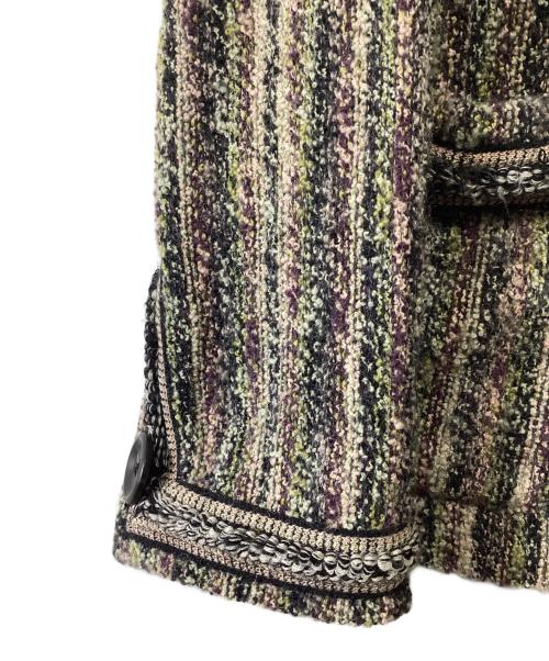 missoni（ミッソーニ）missoni (ミッソーニ) ニットジャケット マルチカラー サイズ:42の古着・服飾アイテム