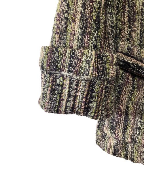 missoni（ミッソーニ）missoni (ミッソーニ) ニットジャケット マルチカラー サイズ:42の古着・服飾アイテム