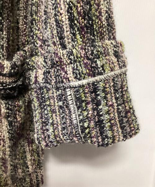 missoni（ミッソーニ）missoni (ミッソーニ) ニットジャケット マルチカラー サイズ:42の古着・服飾アイテム