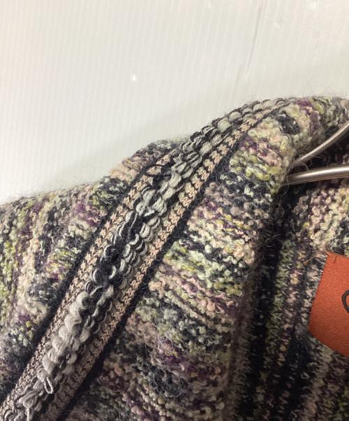 missoni（ミッソーニ）missoni (ミッソーニ) ニットジャケット マルチカラー サイズ:42の古着・服飾アイテム