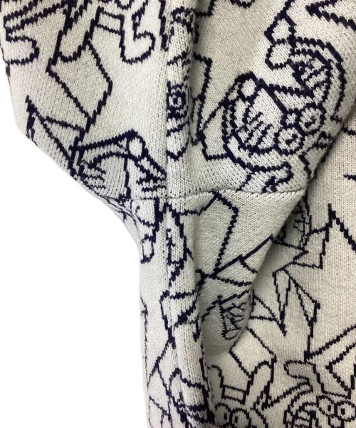 JACK BUNNY（ジャックバニー）JACK BUNNY (ジャックバニー) ゴルフウェア(トップス) ホワイト×ネイビーの古着・服飾アイテム