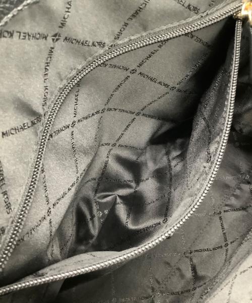 MICHAEL KORS（マイケルコース）MICHAEL KORS (マイケルコース) ハンドバッグ ブラックの古着・服飾アイテム