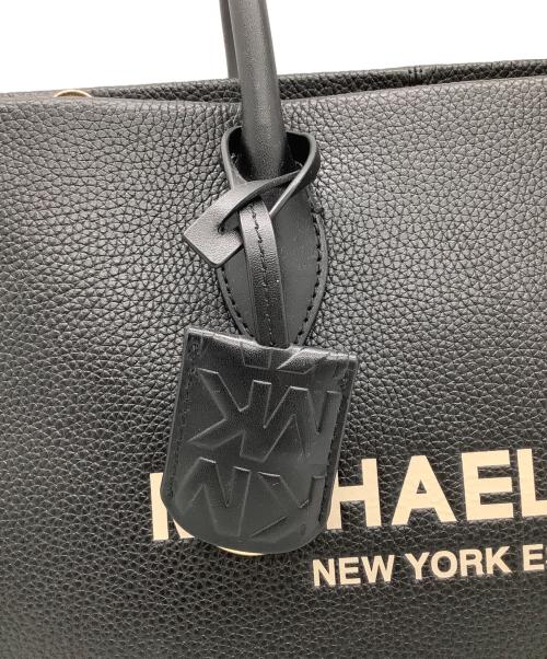 MICHAEL KORS（マイケルコース）MICHAEL KORS (マイケルコース) ハンドバッグ ブラックの古着・服飾アイテム