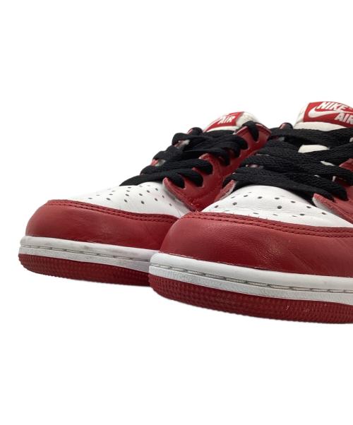 NIKE（ナイキ）NIKE (ナイキ) Air Jordan 1 Retro Low OG Chicago レッド×ホワイト サイズ:26.5の古着・服飾アイテム