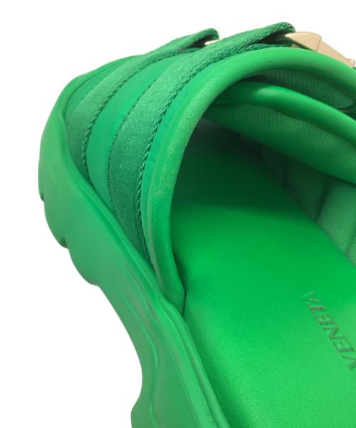 BOTTEGA VENETA（ボッテガベネタ）BOTTEGA VENETA (ボッテガベネタ) サンダル グリーン サイズ:41の古着・服飾アイテム