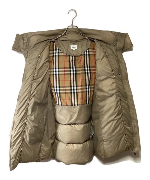 BURBERRY（バーバリー）BURBERRY (バーバリー) ダウンコート ベージュ サイズ:Sの古着・服飾アイテム
