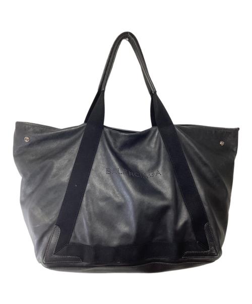 BALENCIAGA（バレンシアガ）BALENCIAGA (バレンシアガ) レザーバッグ ブラックの古着・服飾アイテム
