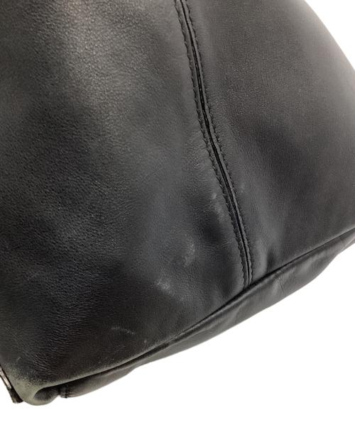 BALENCIAGA（バレンシアガ）BALENCIAGA (バレンシアガ) レザーバッグ ブラックの古着・服飾アイテム