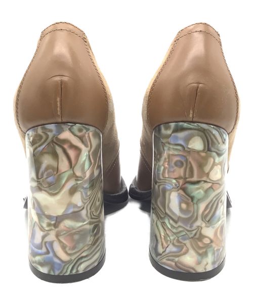 J.W.ANDERSON（ジェイダブリューアンダーソン）J.W.ANDERSON (ジェイダブリューアンダーソン) ヒールパンプス ベージュ サイズ:37の古着・服飾アイテム