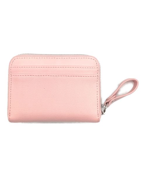 LACOSTE（ラコステ）LACOSTE (ラコステ) デイリーライフスタイル スモールジップウォレット ピンクの古着・服飾アイテム