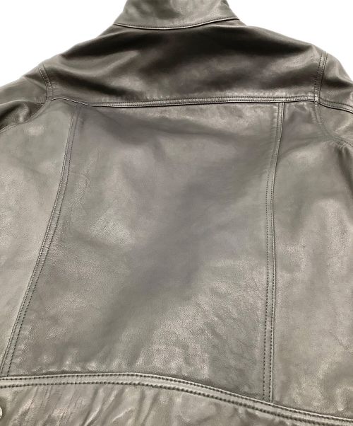 G-STAR RAW（ジースターロゥ）G-STAR RAW (ジースターロゥ) REVEND 3D SLIM LEATHER JKT ブラック サイズ:XSの古着・服飾アイテム