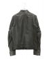 G-STAR RAW (ジースターロゥ) REVEND 3D SLIM LEATHER JKT ブラック サイズ:XS：10000円