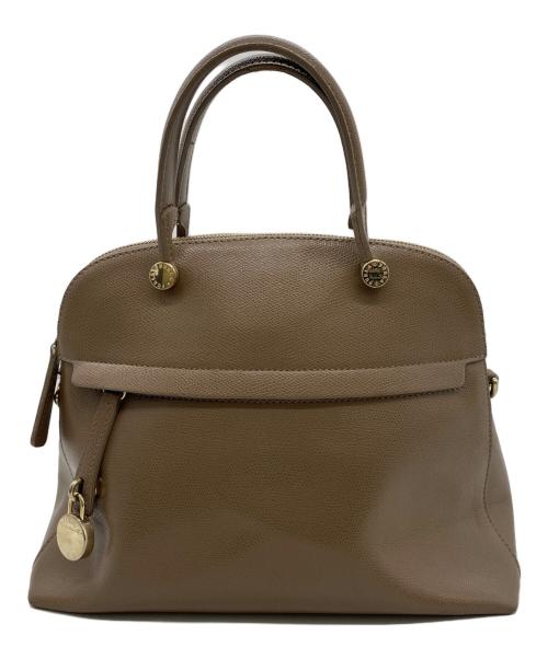 FURLA（フルラ）FURLA (フルラ) ハンドバッグ ブラウンの古着・服飾アイテム