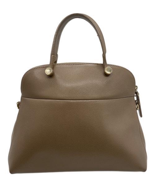 FURLA（フルラ）FURLA (フルラ) ハンドバッグ ブラウンの古着・服飾アイテム