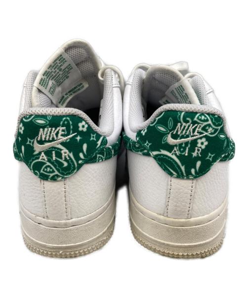 NIKE（ナイキ）NIKE (ナイキ) ローカットスニーカー ホワイト×グリーン サイズ:24の古着・服飾アイテム