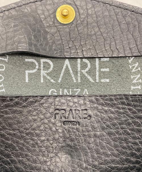 PRARE GINZA（プレア ギンザ）PRARE GINZA (プレア ギンザ) 札入れ ブラックの古着・服飾アイテム