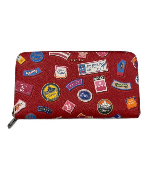 BALLY（バリー）BALLY (バリー) 長財布 レッドの古着・服飾アイテム
