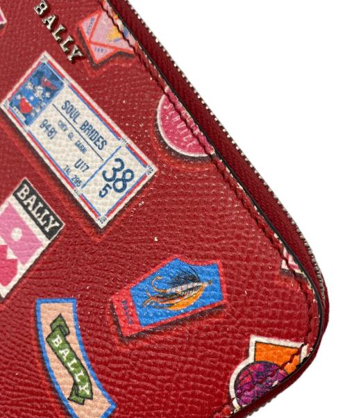 BALLY（バリー）BALLY (バリー) 長財布 レッドの古着・服飾アイテム