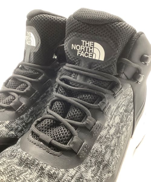 THE NORTH FACE（ザ ノース フェイス）THE NORTH FACE (ザ ノース フェイス) トレッキングシューズ シェイブドゥ ハイカー ミッド GORE-TEX ブラック×ホワイト サイズ:23の古着・服飾アイテム