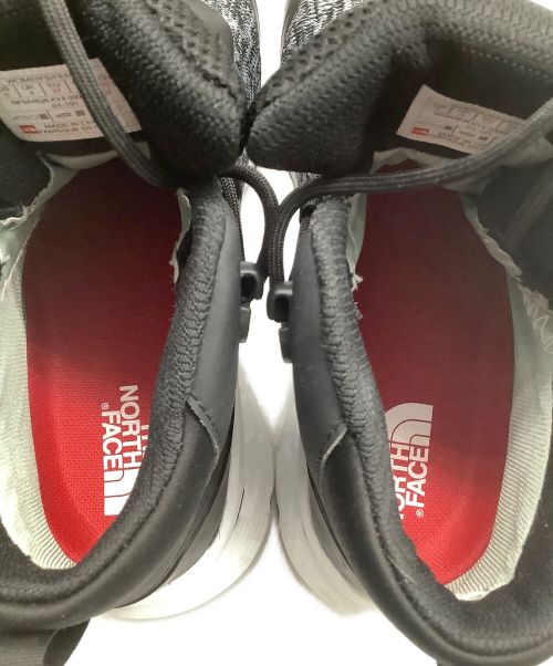 THE NORTH FACE（ザ ノース フェイス）THE NORTH FACE (ザ ノース フェイス) トレッキングシューズ シェイブドゥ ハイカー ミッド GORE-TEX ブラック×ホワイト サイズ:23の古着・服飾アイテム