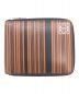 LOEWE（ロエベ）の古着「マルチストライプラウンドファスナーウォレット」｜マルチカラー