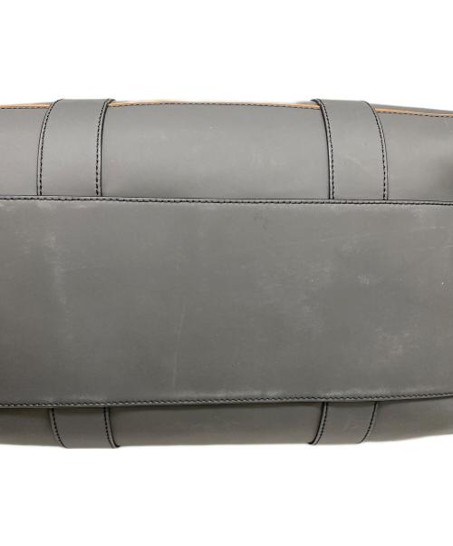 BALLY（バリー）BALLY (バリー) ボストンバッグ グレー×ブラウンの古着・服飾アイテム