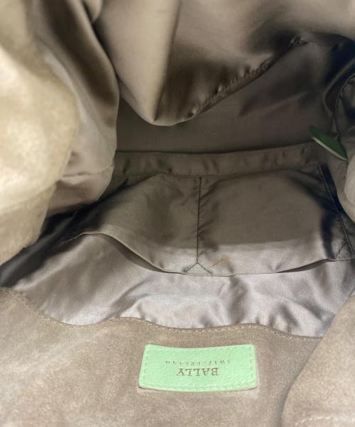 BALLY（バリー）BALLY (バリー) トートバッグ ライトグリーンの古着・服飾アイテム