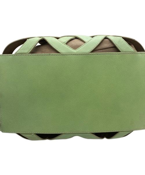 BALLY（バリー）BALLY (バリー) トートバッグ ライトグリーンの古着・服飾アイテム