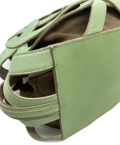 BALLY（バリー）BALLY (バリー) トートバッグ ライトグリーンの古着・服飾アイテム