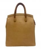 BALLYバリー）の古着「2WAYハンドバッグ」｜ライトブラウン