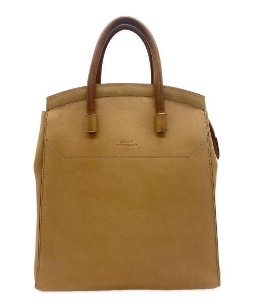BALLY（バリー）BALLY (バリー) 2WAYハンドバッグ ライトブラウンの古着・服飾アイテム