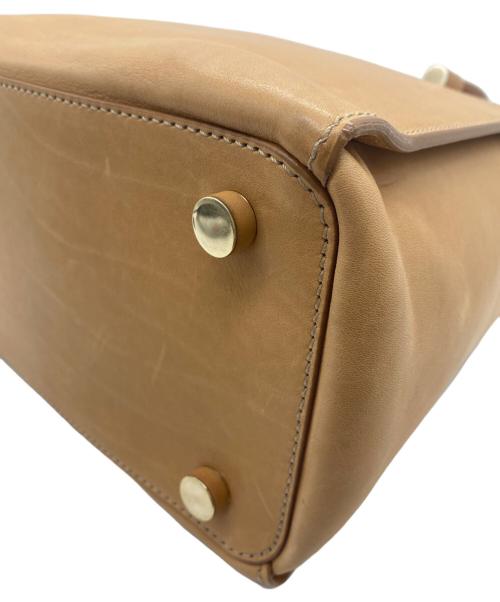 BALLY（バリー）BALLY (バリー) 2WAYハンドバッグ ライトブラウンの古着・服飾アイテム