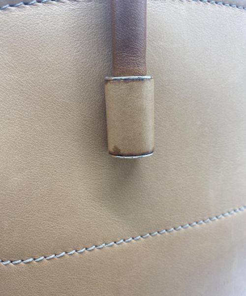 BALLY（バリー）BALLY (バリー) 2WAYハンドバッグ ライトブラウンの古着・服飾アイテム