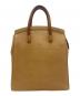 BALLY（バリー）の古着「2WAYハンドバッグ」｜ライトブラウン