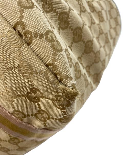 GUCCI（グッチ）GUCCI (グッチ) トートバッグ ベージュ×ゴールドの古着・服飾アイテム