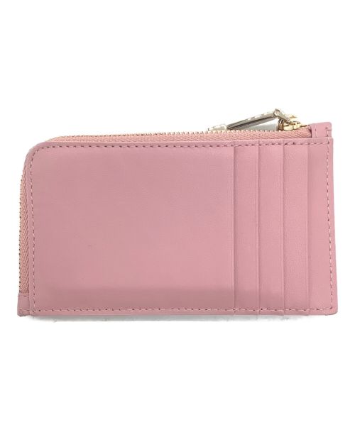 Christian Dior（クリスチャン ディオール）Christian Dior (クリスチャン ディオール) Lady Dior Cosmos ジップ カードホルダー ライトピンクの古着・服飾アイテム