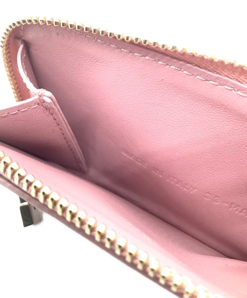 Christian Dior（クリスチャン ディオール）Christian Dior (クリスチャン ディオール) Lady Dior Cosmos ジップ カードホルダー ライトピンクの古着・服飾アイテム