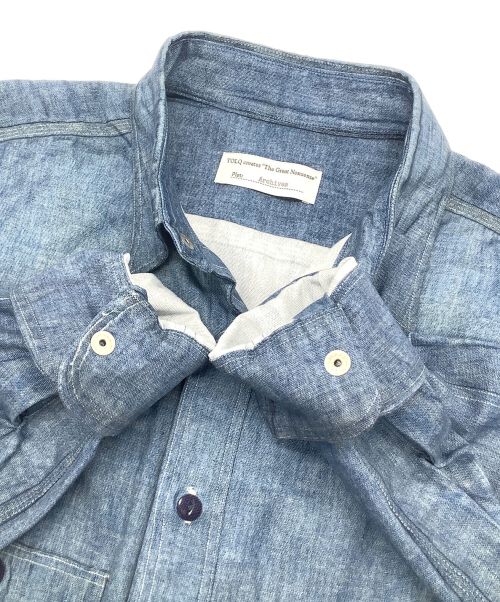TOLQ（トルク）TOLQ (トルク) archives ブルー サイズ:36の古着・服飾アイテム