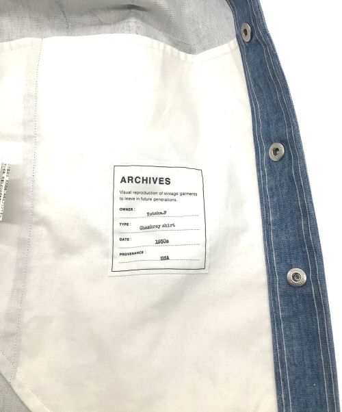 TOLQ（トルク）TOLQ (トルク) archives ブルー サイズ:36の古着・服飾アイテム