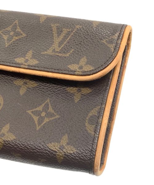 LOUIS VUITTON（ルイ ヴィトン）LOUIS VUITTON (ルイ ヴィトン) モノグラム ポシェットフロランティーヌ ブラウンの古着・服飾アイテム