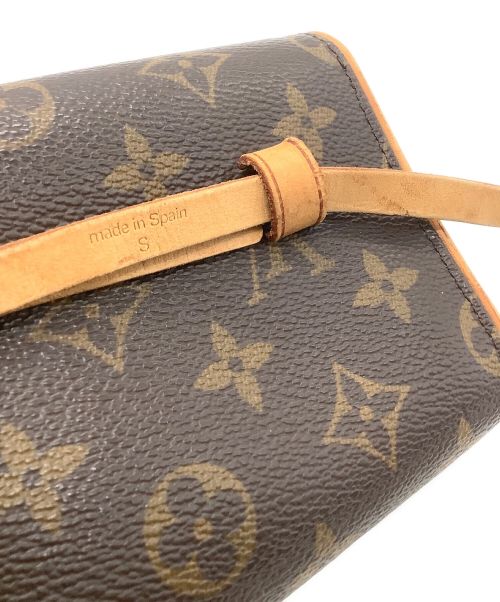LOUIS VUITTON（ルイ ヴィトン）LOUIS VUITTON (ルイ ヴィトン) モノグラム ポシェットフロランティーヌ ブラウンの古着・服飾アイテム