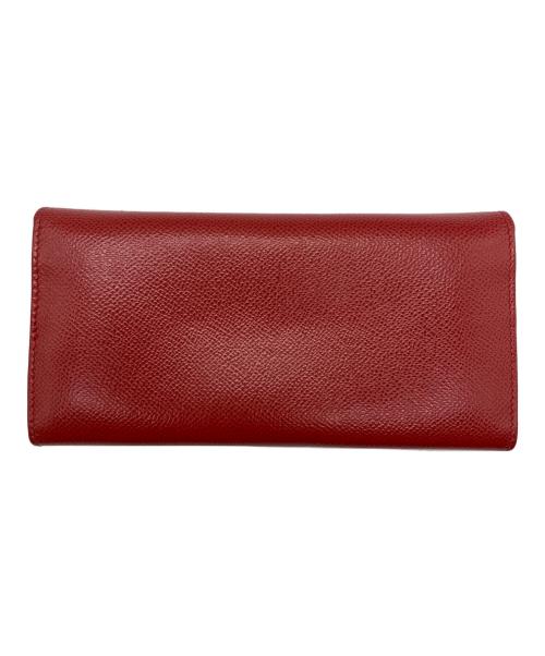 Salvatore Ferragamo（サルヴァトーレ フェラガモ）Salvatore Ferragamo (サルヴァトーレ フェラガモ) 長財布 レッドの古着・服飾アイテム