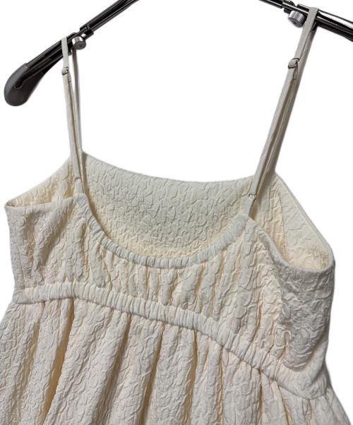UNITED ARROWS（ユナイテッドアローズ）UNITED ARROWS (ユナイテッドアローズ) キャミソールワンピース ホワイト サイズ:36の古着・服飾アイテム