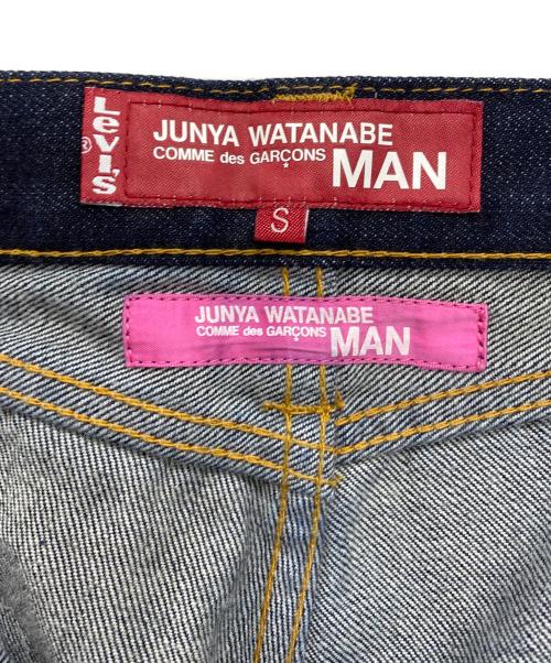 JUNYA WATANABE MAN（ジュンヤワタナベマン）JUNYA WATANABE MAN (ジュンヤワタナベマン) LEVIS (リーバイス) デニムパンツ インディゴ サイズ:Sの古着・服飾アイテム