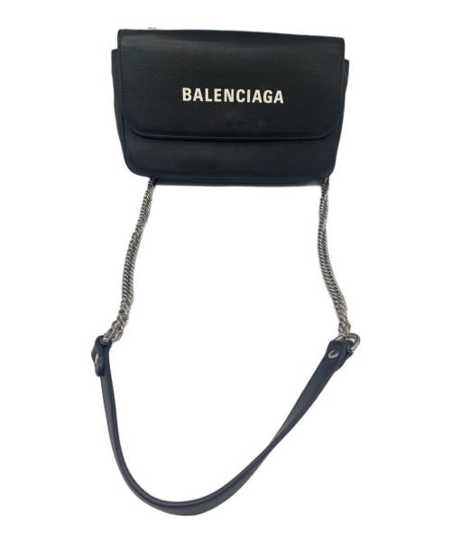 BALENCIAGA（バレンシアガ）BALENCIAGA (バレンシアガ) ショルダーバッグ ブラックの古着・服飾アイテム